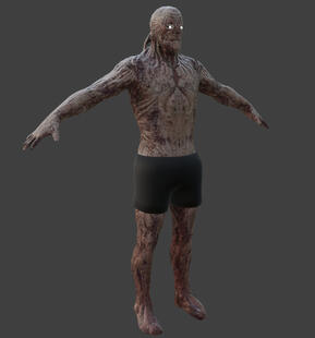 Vecna (with shorts on)