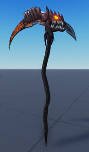 Halloween scythe