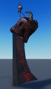 Demon Head Cleaver