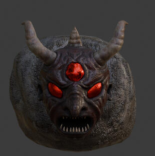 Demon head